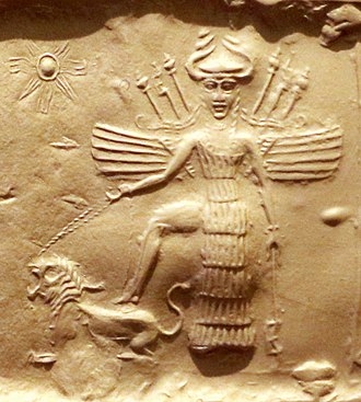 Ishtar_on_an_Akkadian_seal.jpg